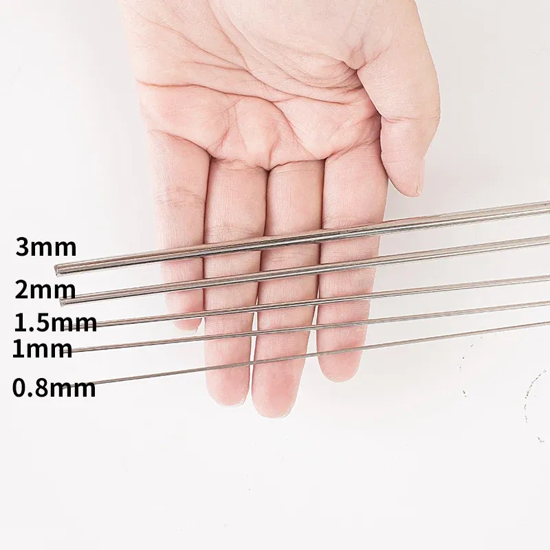 Specification: M25, Ships From: CHINA - 500mm/20pcs Stainless Steel Spring Wire DIY Accessori Full Hard Wire Straight WireSpring Steel Wire