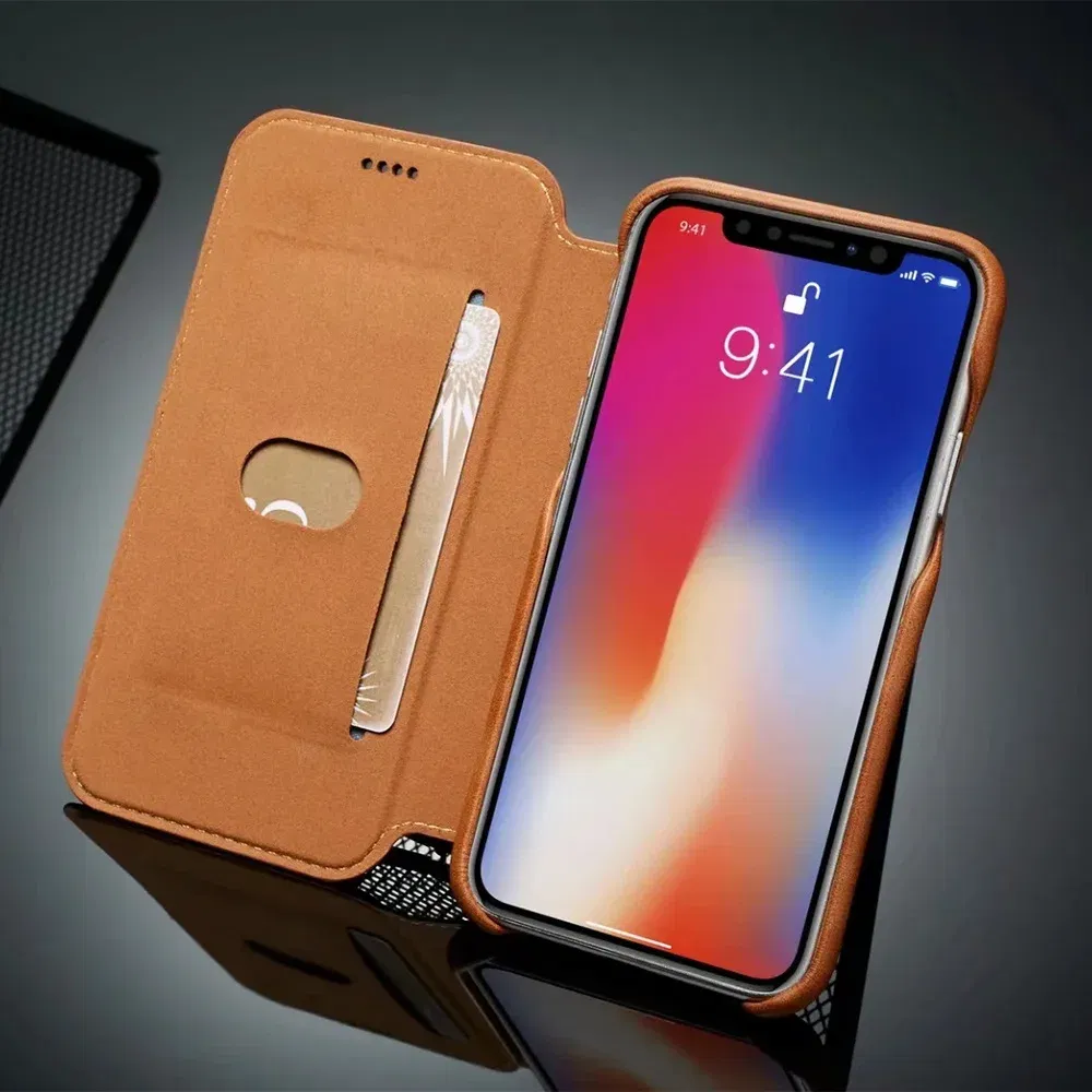 Color: Beige, Material: EVA - Luxury Ultra Thin Leather Case Flip Cover for Samsung S24 S23 S22 S21 S20 FE Ultra Plus A53 A52s S10  A50 S9 Note 20 10