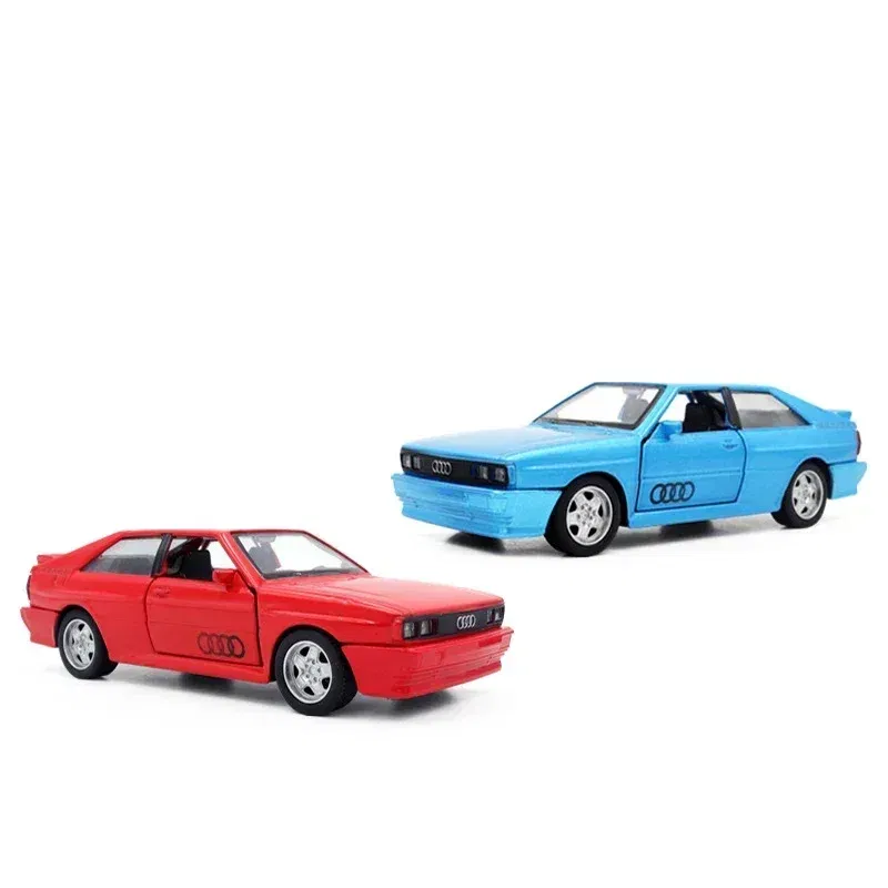 Color: Green - 1:36 BMW M3 E30 1987 Porsche 911 Turbo Audi Quattro Alloy Car Model Diecasts & Toy Vehicles Collect Car Toy Boy Birthday gifts