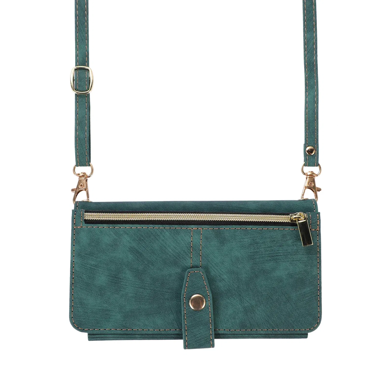 Color: SKY BLUE, Material: ABS - Crossbody Wallet Phone Case for Samsung Galaxy Z Fold 6 5 4 3 Fold5 Fold4 Fold6 5G Card Holder Stand Lanyard Flip Leather Cover