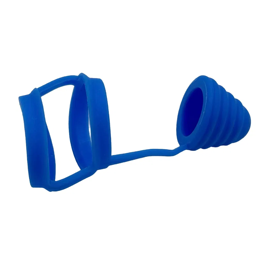 Color: Green - 810 Silicone Rubber Band Fat Bubble Glass Ring Dust Cap Covers for 810 Drip Mouthpiece