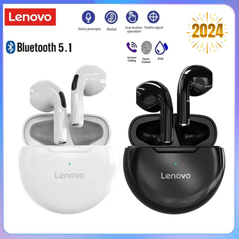 Color: Blue, Ships From: CHINA - Original Lenovo TWS Air Pro 6 Earphones Wireless Bluetooth 5.0 HiFi Sport Noise Reduction Headphones Touch Control Earbuds