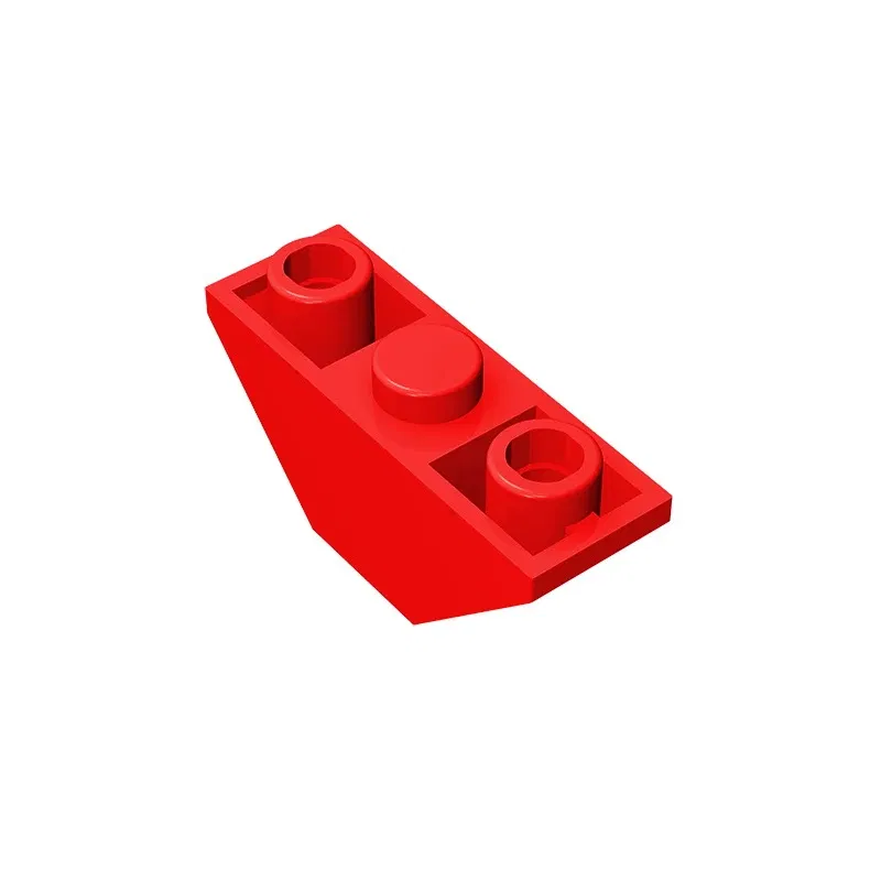 Color: Yellow - Gobricks GDS-984 Slope, Inverted 45 3 x 1 Double compatible with lego 18759 2341 DIY Educational Building Blocks Technical