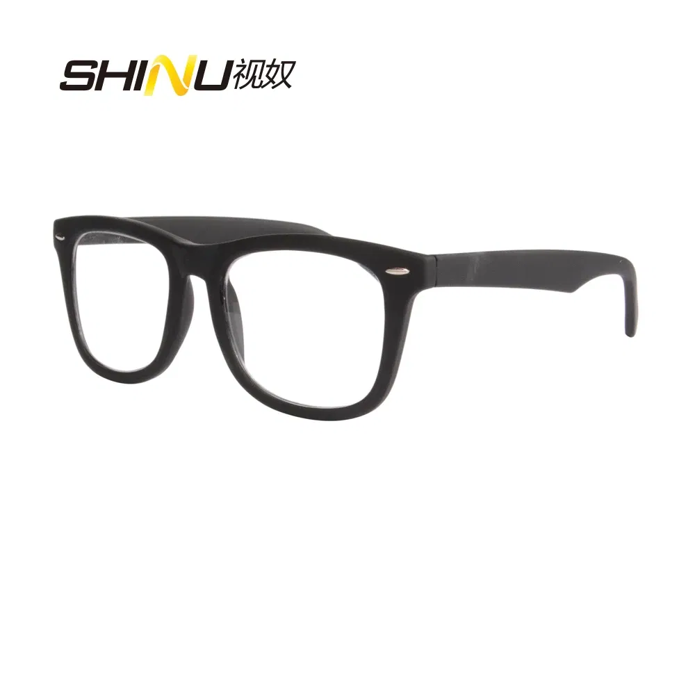Ships From: CHINA, Eye Prescription: +125, Frame Color: black - SHINU brand Progressive Multifocal Reading glasses can See Far And Near Reading Eyeglasses Bifocal Presbyopia Glasses customized