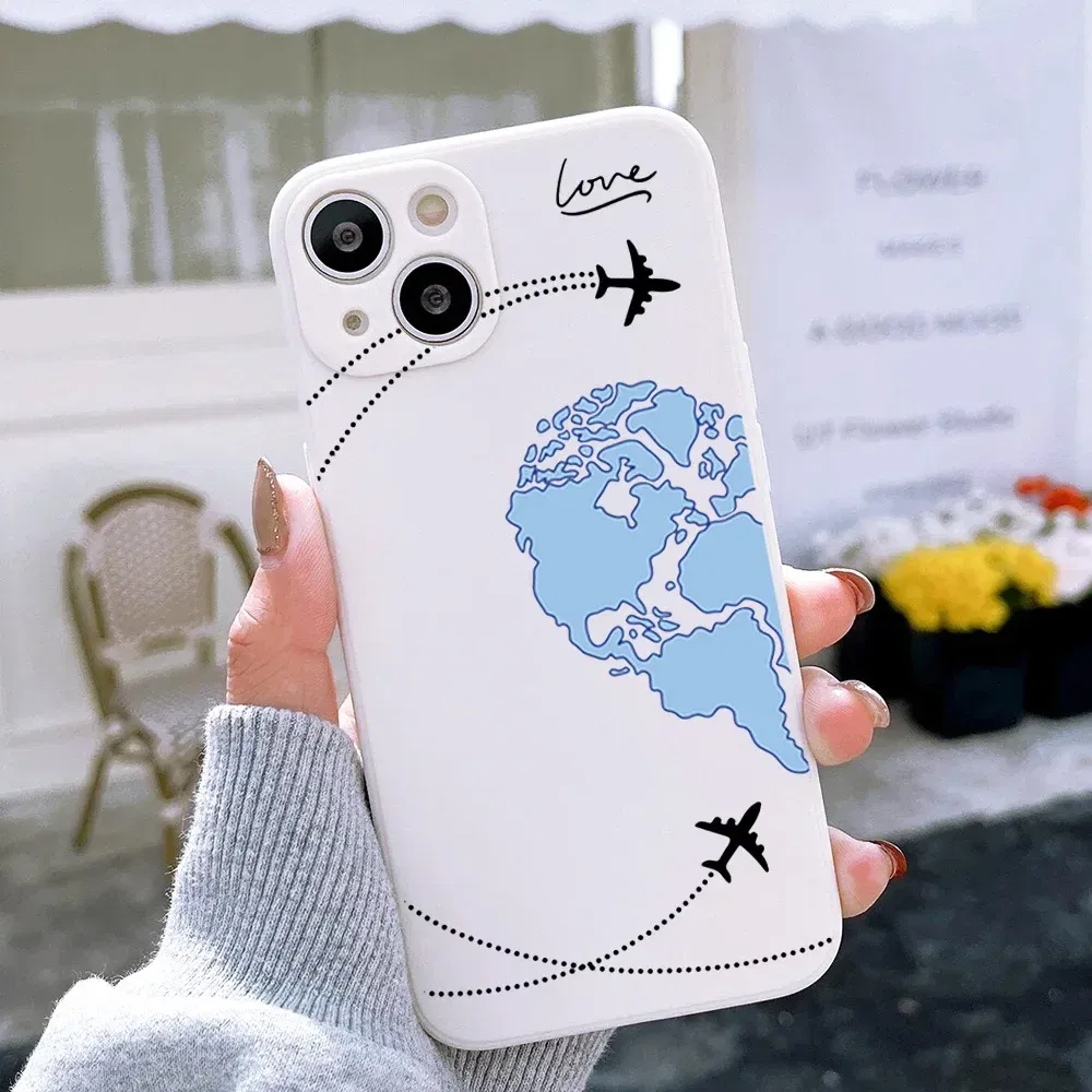 Color: Dark Grey, Material: tpu - Couple Black and White Love Sun Moon Case For Samsung Galaxy S10 S20 S21 S22 S23 S24 FE Plus Ultra Note 20 Silicone Phone Case