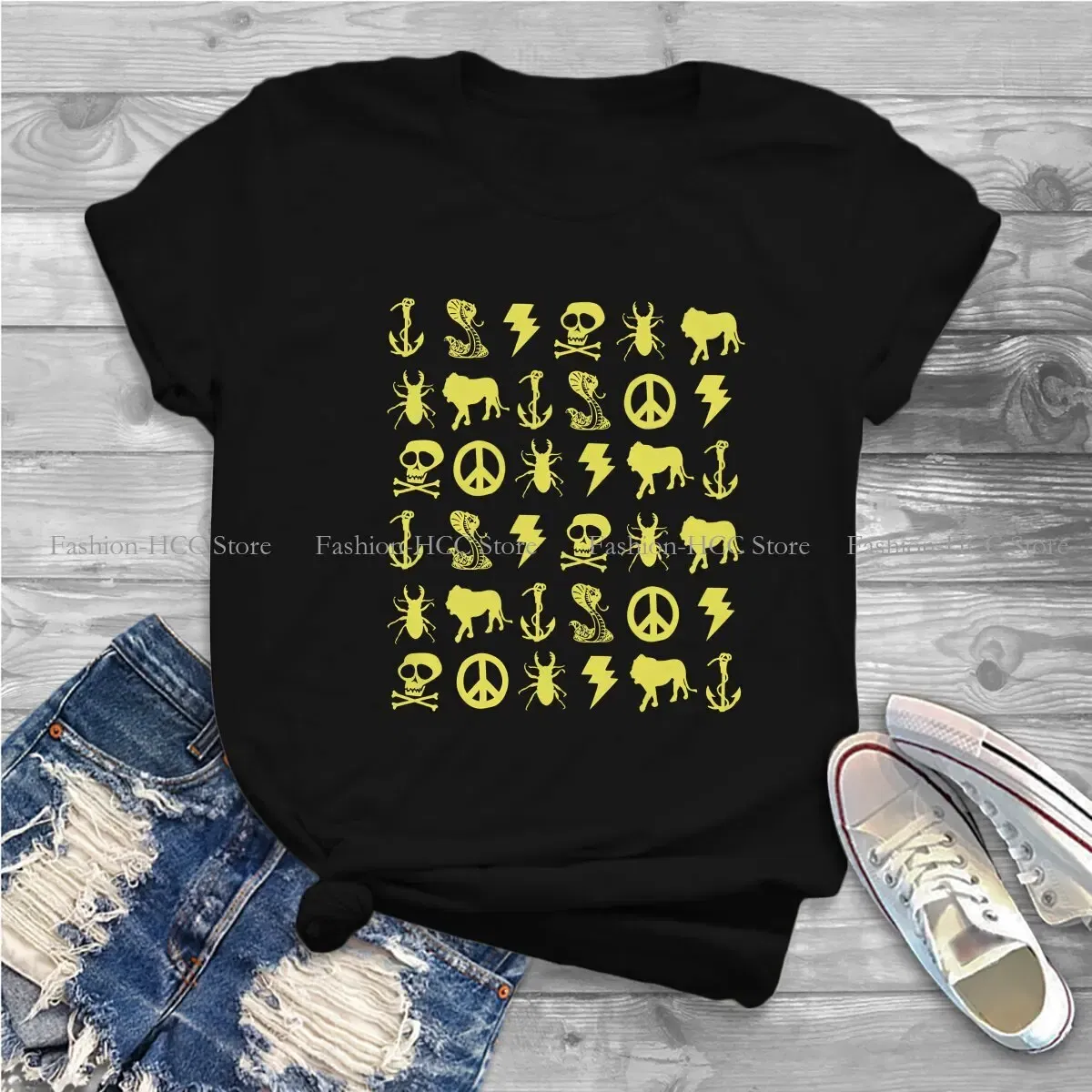 Color: WHITE, Size: XL - Breaking Bad TShirts Jesse Pinkman Yellow Icons Personalize Men's T Shirt New Trend Clothing