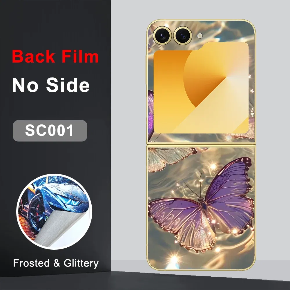 Color: green, Bundle: Bundle 19 - CASEKiTTY Skin For Galaxy Z Flip 5 Back Film Samsung Z Flip 6 Sticker Flip 4 3 Protective Decal Wrap Back Cover Screen Protector