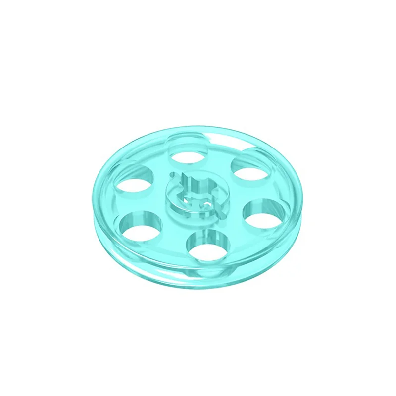 Color: WHITE - Buildings Blocks 4185 Wedge Belt Wheel (Pulley) For 2815 Tire High-Tech Wedge Belt Wheel GBC Toy MOC Set