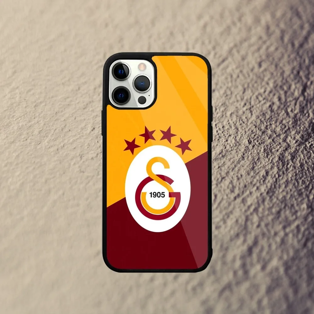 Color: black, Material: PU - G-Galatasaray 1905s Phone Case For iPhone 16,15,14,13,12,11,Plus,Pro,Max Mini Magsafe Magnetic Wireless Charging