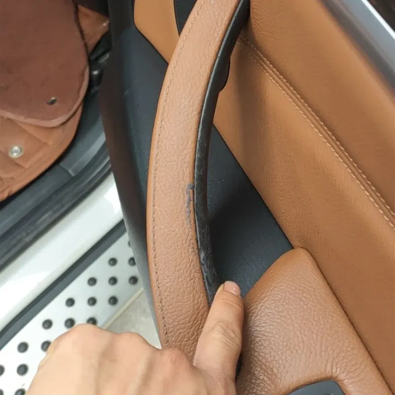 Color: GRAY, Ships From: CHINA - Interior Left Right Passenger Door Pull Handle Inside Cover Panel Trim Replacement For BMW X5 X6 E70 E71 E72 51416969401 402