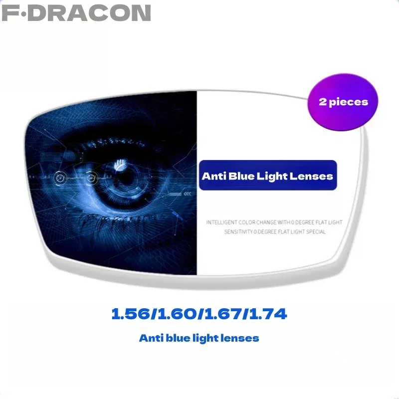 Lenses Color: Blue, Ships From: CHINA, Lens Index: 1.61 - Anti Blue Light Lenses 1.56/1.61/1.67/1.74 Optical Prescription Custom For Myopia Hyperopia Astigmatism Bue Light Blocking Lens