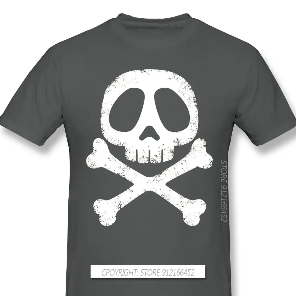 Color: Dark Grey, Size: XXXL - Cool Black TShirt Space Pirate Captain Harlock Arcadia Kei Yuki Anime Homme T-Shirts Tee Pure Cotton Oversize Short Sleeve