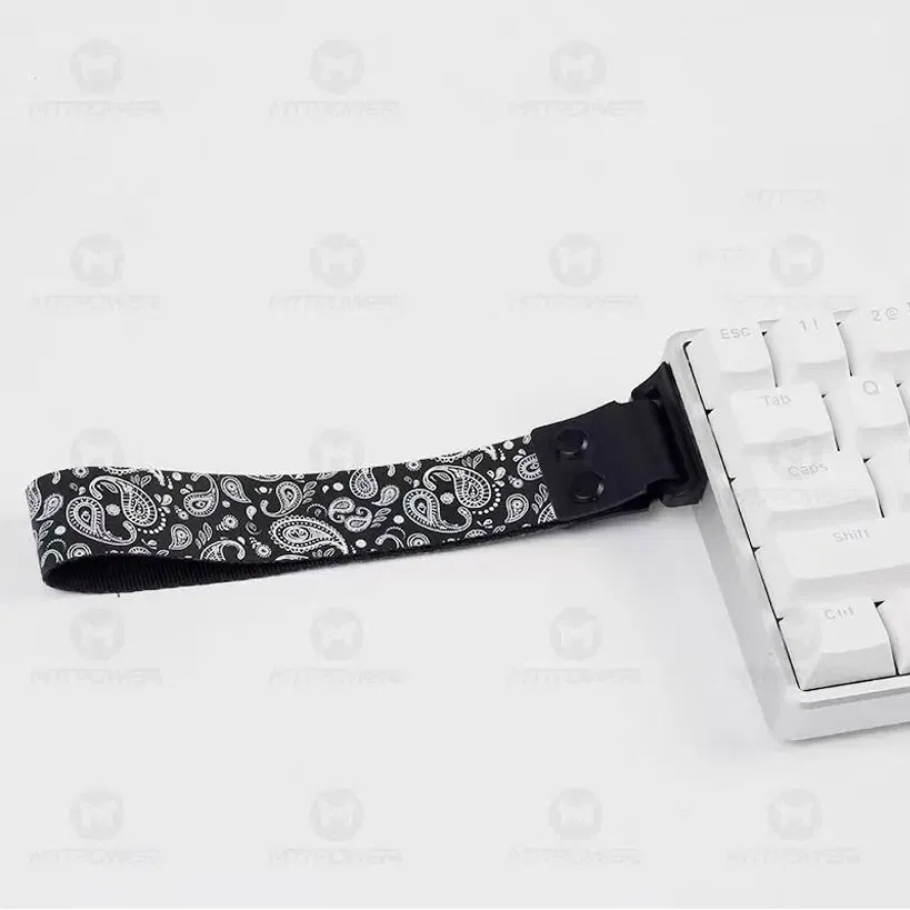 Color: Beige - Keyboard Ribbon Mechanical Keyboard Strap Customization Magnetic Axis Keyboard Strap Wooting Atk68 Drunkdeer Looting Decor