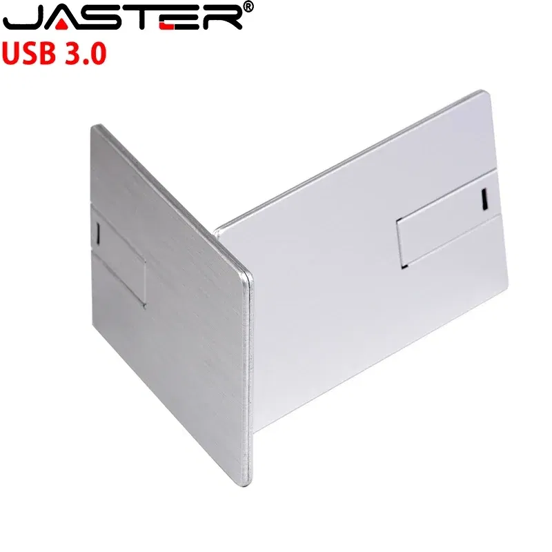 Capacity: 64GB, Color: green - JASTER High Speed USB 3.0 Flash Drive 128GB Rotatable Metal Card Memory Stick 64GB Waterproof Creative Gift Memory Stick 32GB
