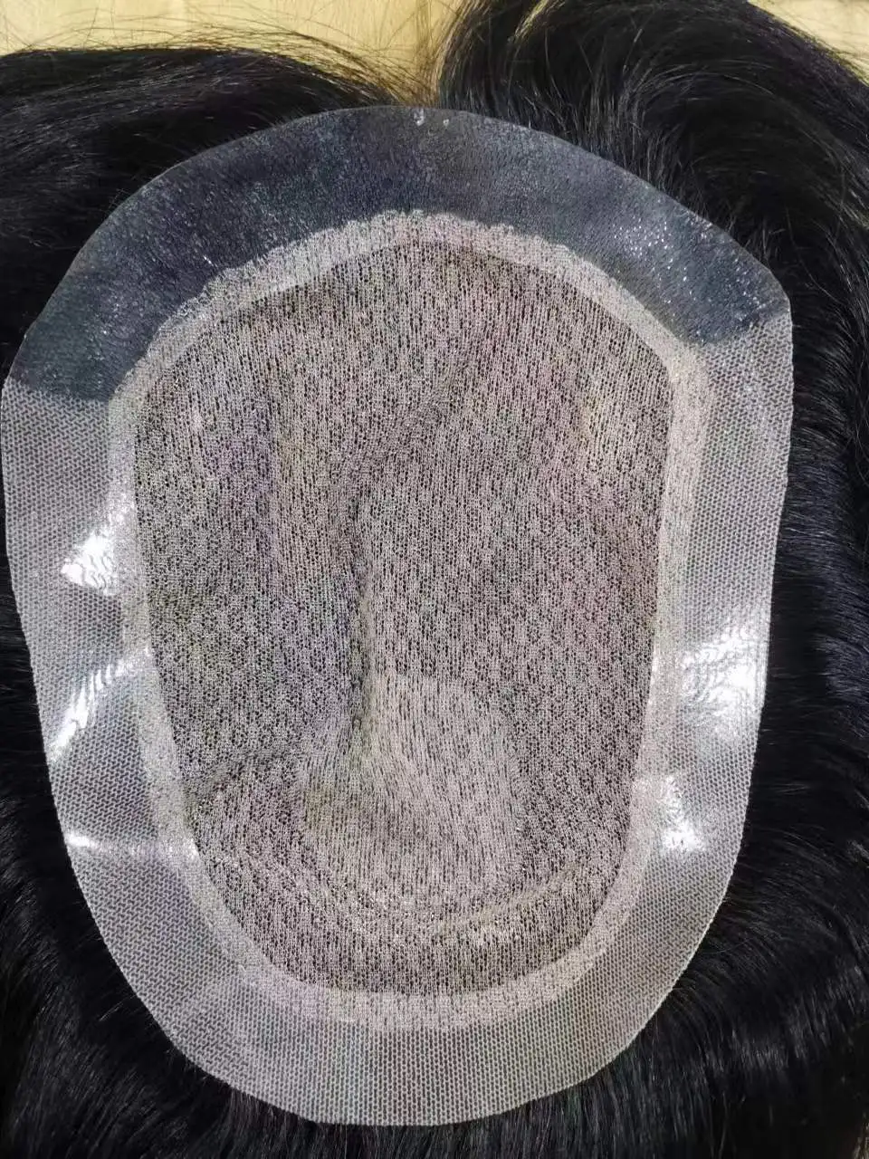 Toupee Color: 4#, Toupee Density: 80%, Length: 10 Inches - Silk Base Top With PU Men Toupee Male Breathable Men's Capillary Prosthesis 100% Real Natural Hair Replacement System Unit Wigs