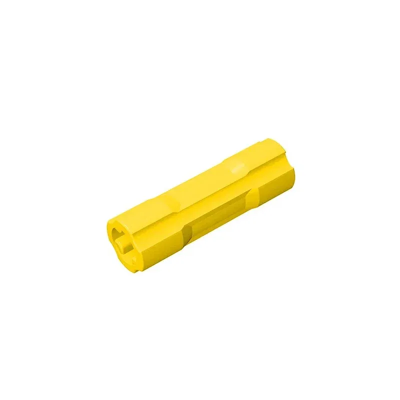 Color: Clear - Gobricks GDS-1145  Technical, Axle Connector 3L compatible with lego 26287 children's DIY Educational Building Blocks Technical
