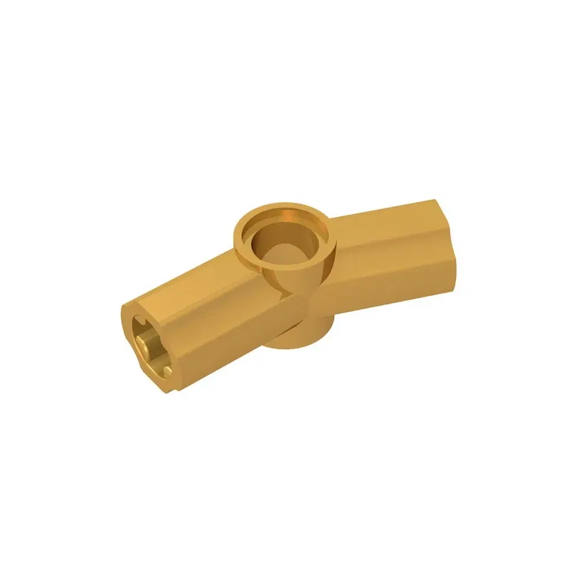 Color: VIOLET/?«?—?…° - Gobricks GDS-918 Technical, Axle and Pin Connector Angled #3 - 157.5 degrees compatible with lego 32016 Building Blocks