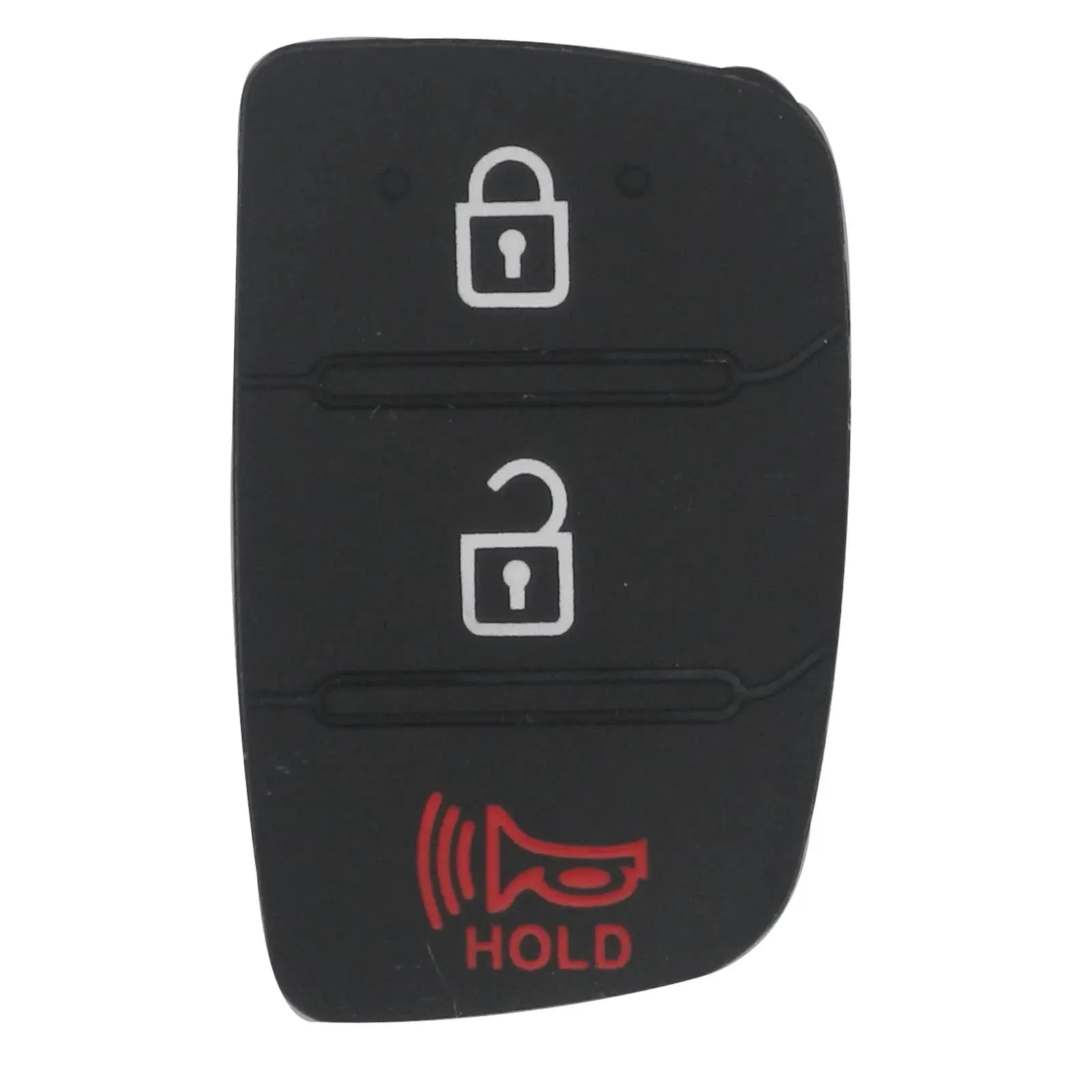 Number of Buttons: 3 Buttons - jingyuqin  3/4 Buttons Silicone Car Key Cover Case Rubber Padbutton For Hyundai I30 i35 iX20 Solaris Verna