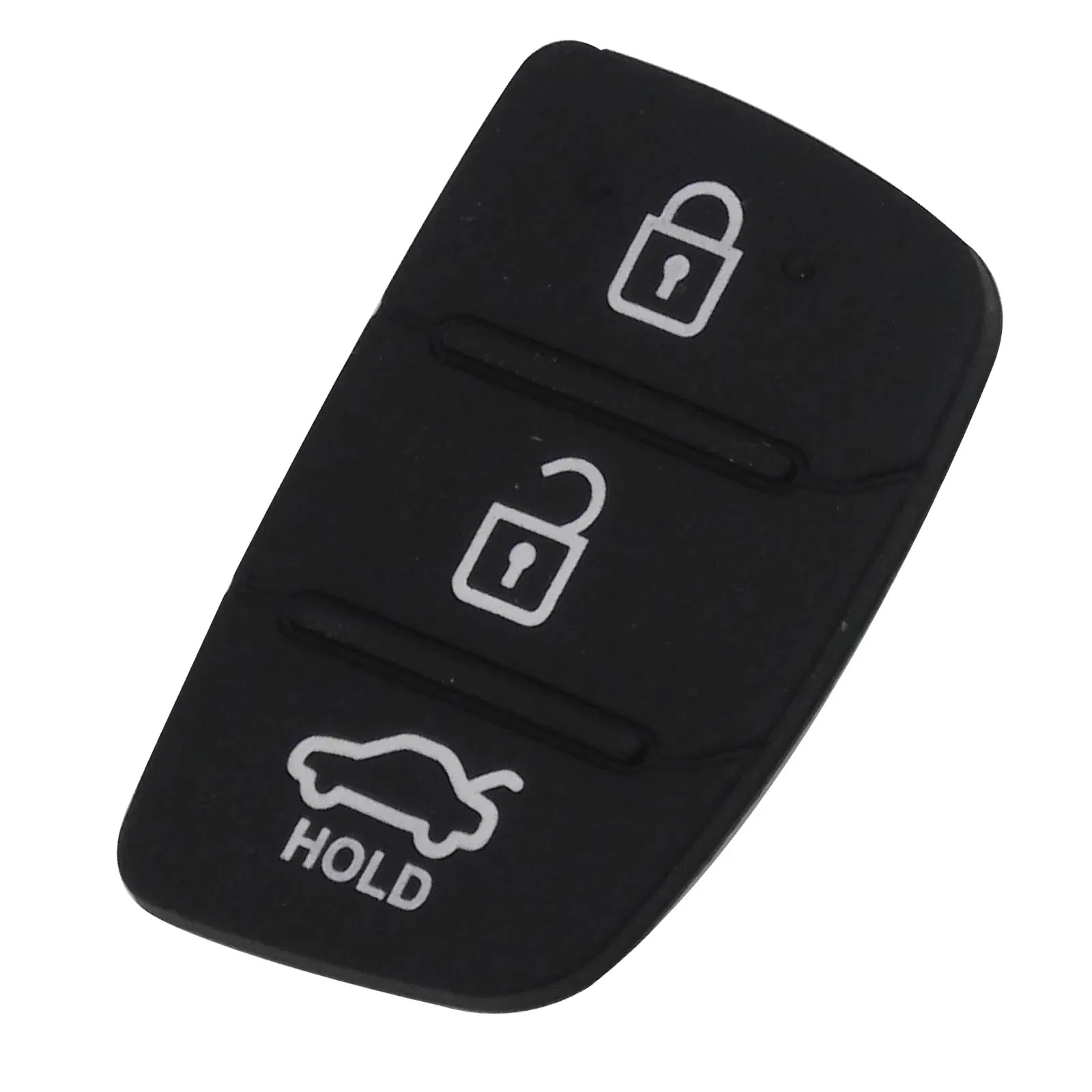 Number of Buttons: 3 Buttons - jingyuqin  3/4 Buttons Silicone Car Key Cover Case Rubber Padbutton For Hyundai I30 i35 iX20 Solaris Verna