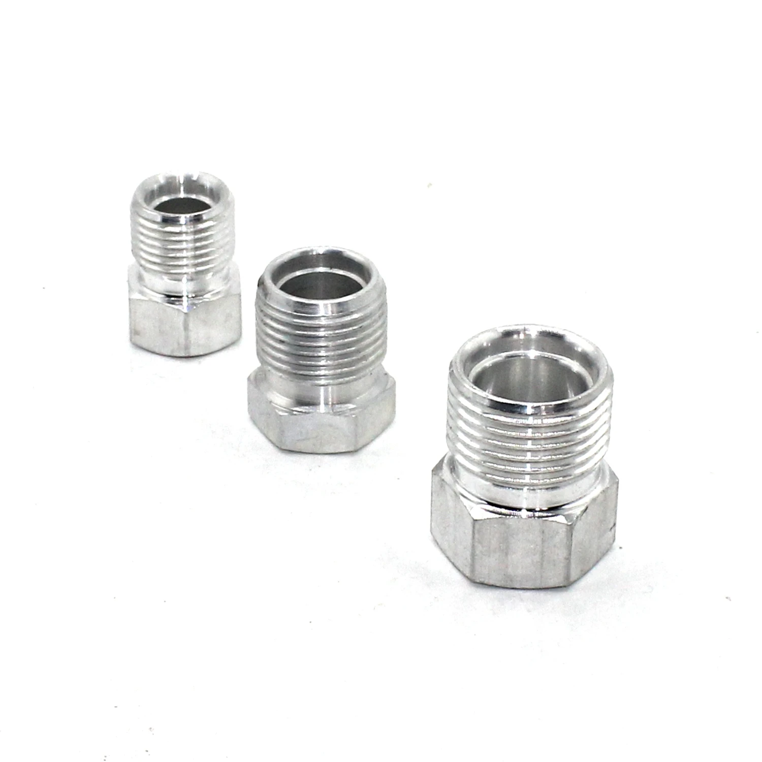 Color Name: Red - Automotive Air Conditioning Hose Connector Pipe Joint R134a/R12 Outer Tooth Welding Aluminum Pipe Head Conversion Fittings