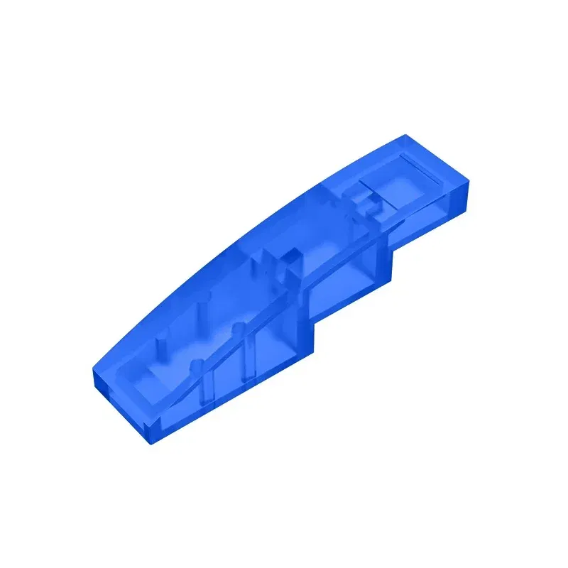 Color: Multicolor - Gobricks GDS-658  Slope, Curved 4 x 1 compatible with lego 11153 61678 pieces of children's DIY Educational Building Blocks