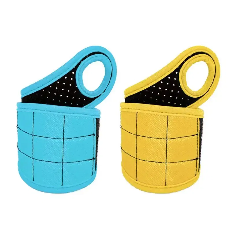 Ships From: United States, Color: Yellow - Woodworking Magnetic Wristband Portable Tool Wristband Magnetic Tool Holder Bag Electrician Wrist Tool Belt Screws Nails Drill