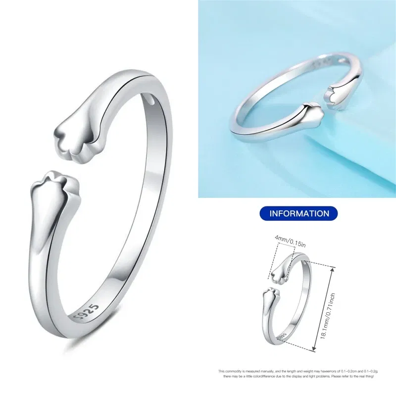 Gem Color: Red - Real 925 Sterling Silver Ring Simple round Inlay Zircon Fit Charming Bracelets Women DIY Engagement Gifts Exquisite Jewelry