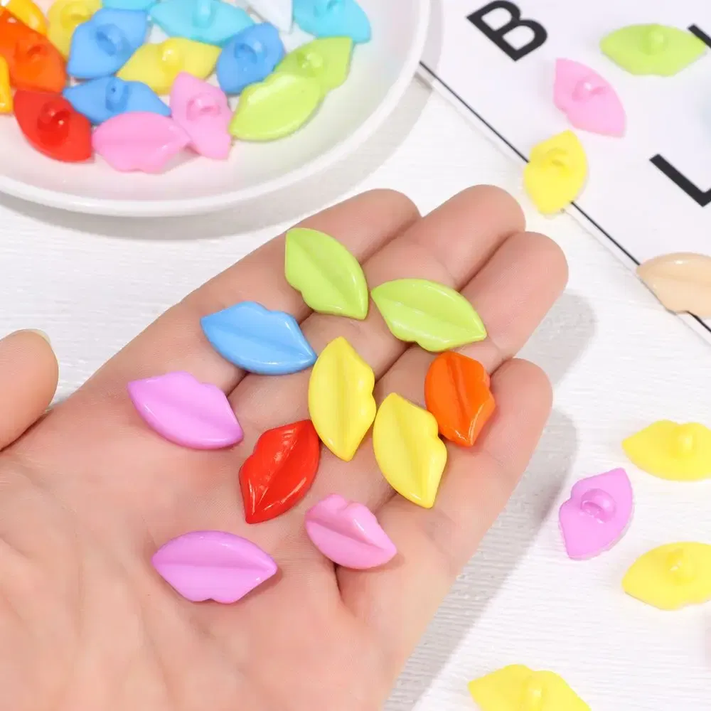 Color: plum - 20pcs Plastic Doll Safety Mouth Dolls Toy DIY Stuffed Doll Making Accessories Snap Animal Scrapbooking Puppet Knitting Doll