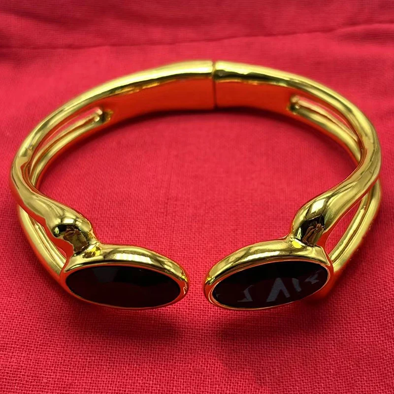 Metal Color: Antique Copper Plated - gift of New Hot Spanish jewelry lightweight luxury jewelry bracelet ladies party exquisite accessories high-quality gifts
