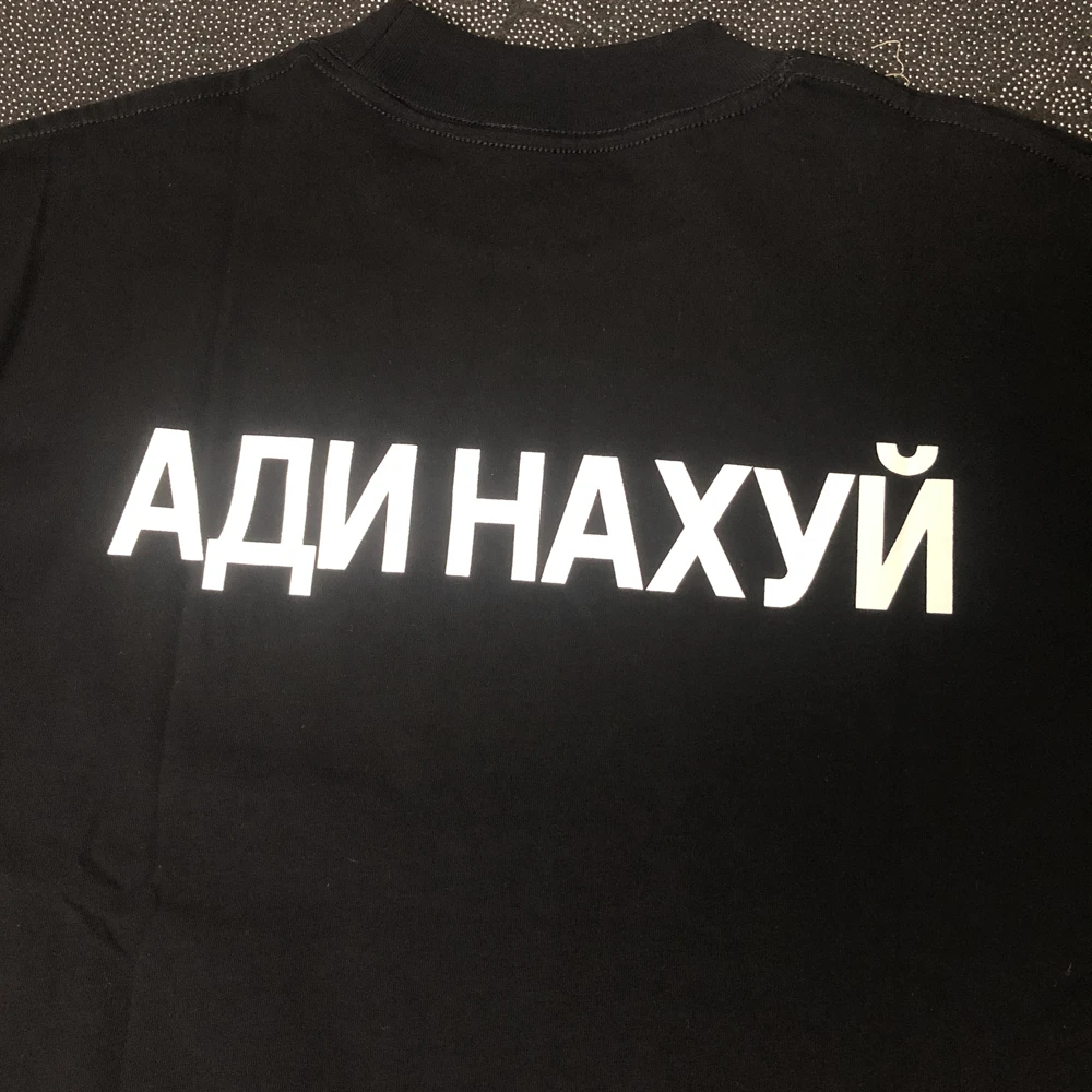 Color: black, Size: M - Frog Drift Kanye West YZY DONDA Fashion Streetwear Quality Printed Clothing Casual Loose Oversize Tee Tops T Shirt For Men