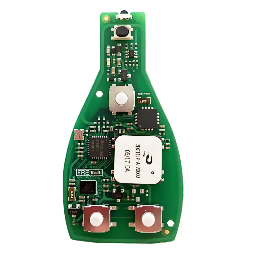 Number of Buttons: 2 Buttons - Xhorse XSBZ01EN VVDI MB Universal For Benz FBS3 W204 W207 W212 W164 W166 W221 Keyless Smart Remote Key Renewable 433/315MHz