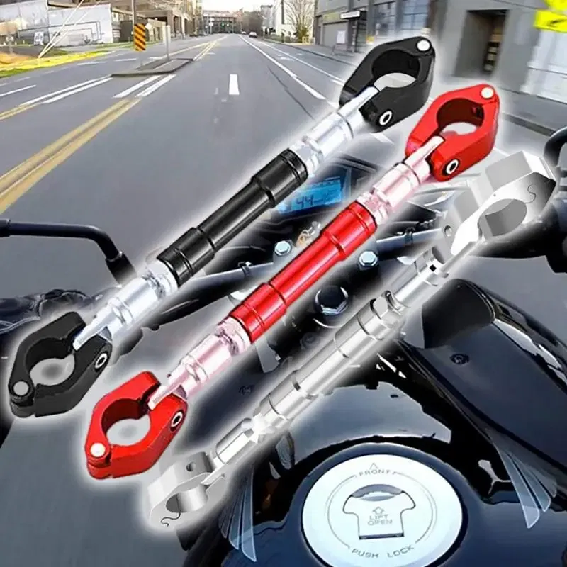 Ships From: belgium, Color: Silver - Universal Motorcycle Multifunctional Bracket Balance Adjustable Bar Stand Crossbar Durable Balancing Handlebar Motorcycle