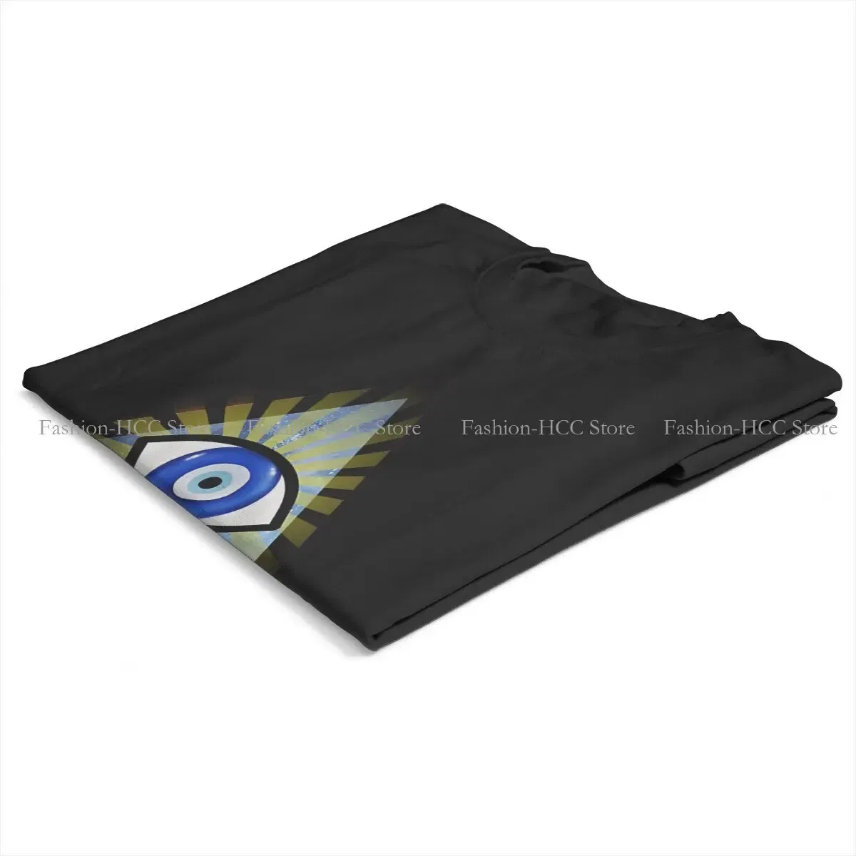 Color: black, Size: M - Evil Eyes Polyester TShirts Evil Eye Protection - All Seeing Eye Personalize Homme T Shirt Hipster Tops