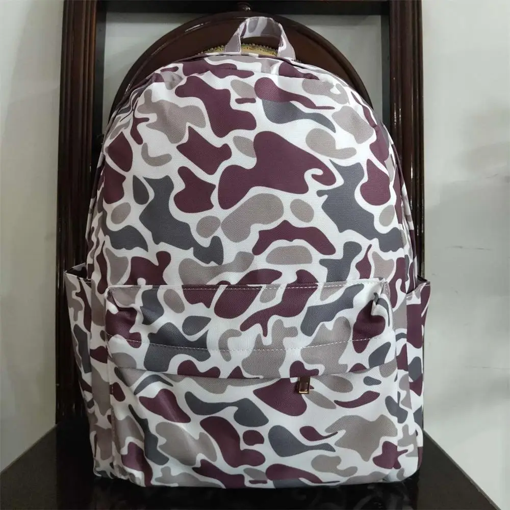 Color: Blue - Wholesale Baby Boy Boy Girl Backpack Camo Daypack Toddler Children Outdoor Portable Kids School Bag