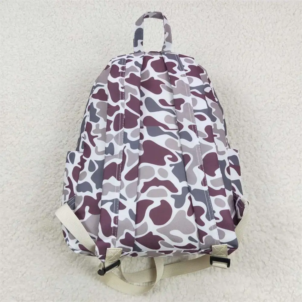 Color: Blue - Wholesale Baby Boy Boy Girl Backpack Camo Daypack Toddler Children Outdoor Portable Kids School Bag