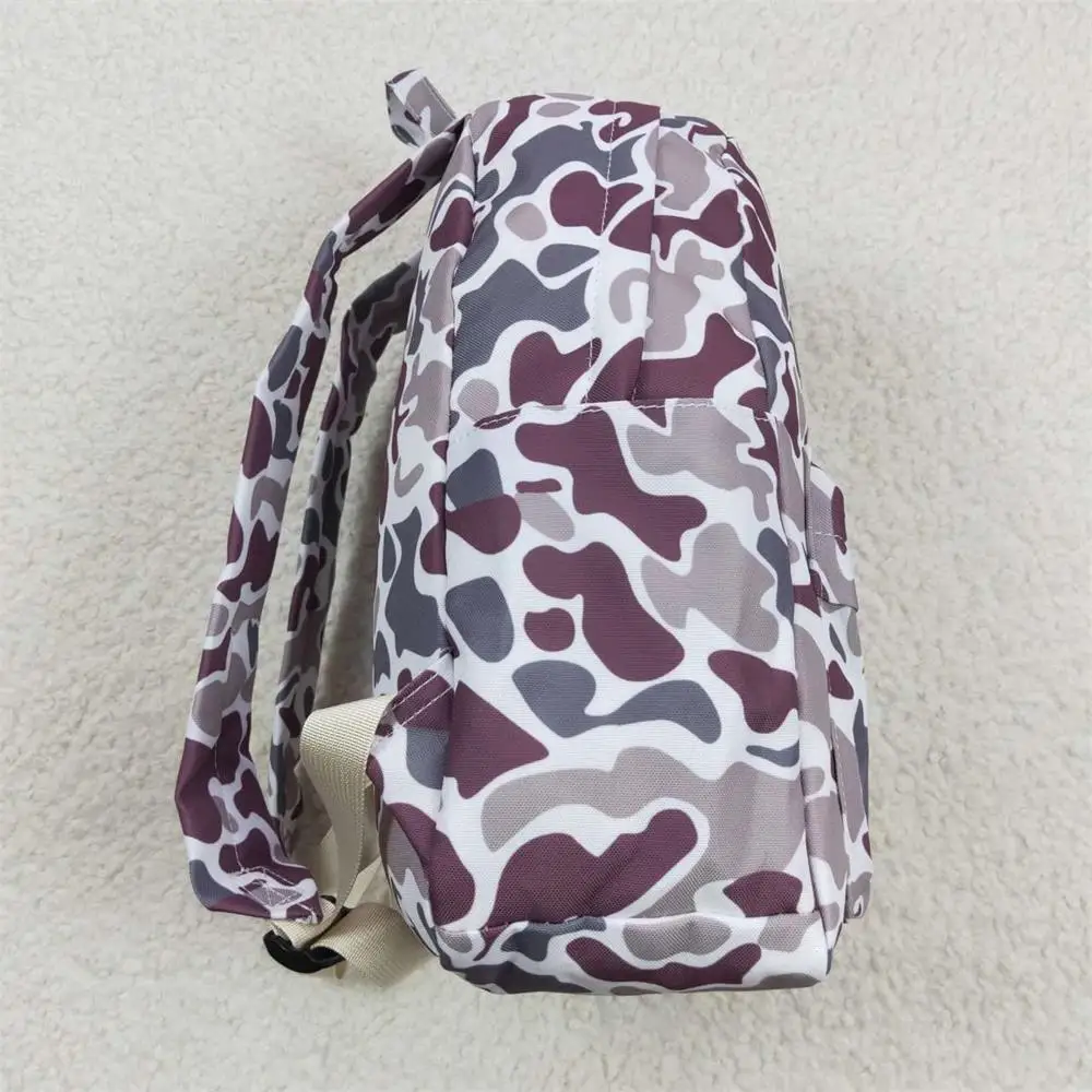 Color: Blue - Wholesale Baby Boy Boy Girl Backpack Camo Daypack Toddler Children Outdoor Portable Kids School Bag