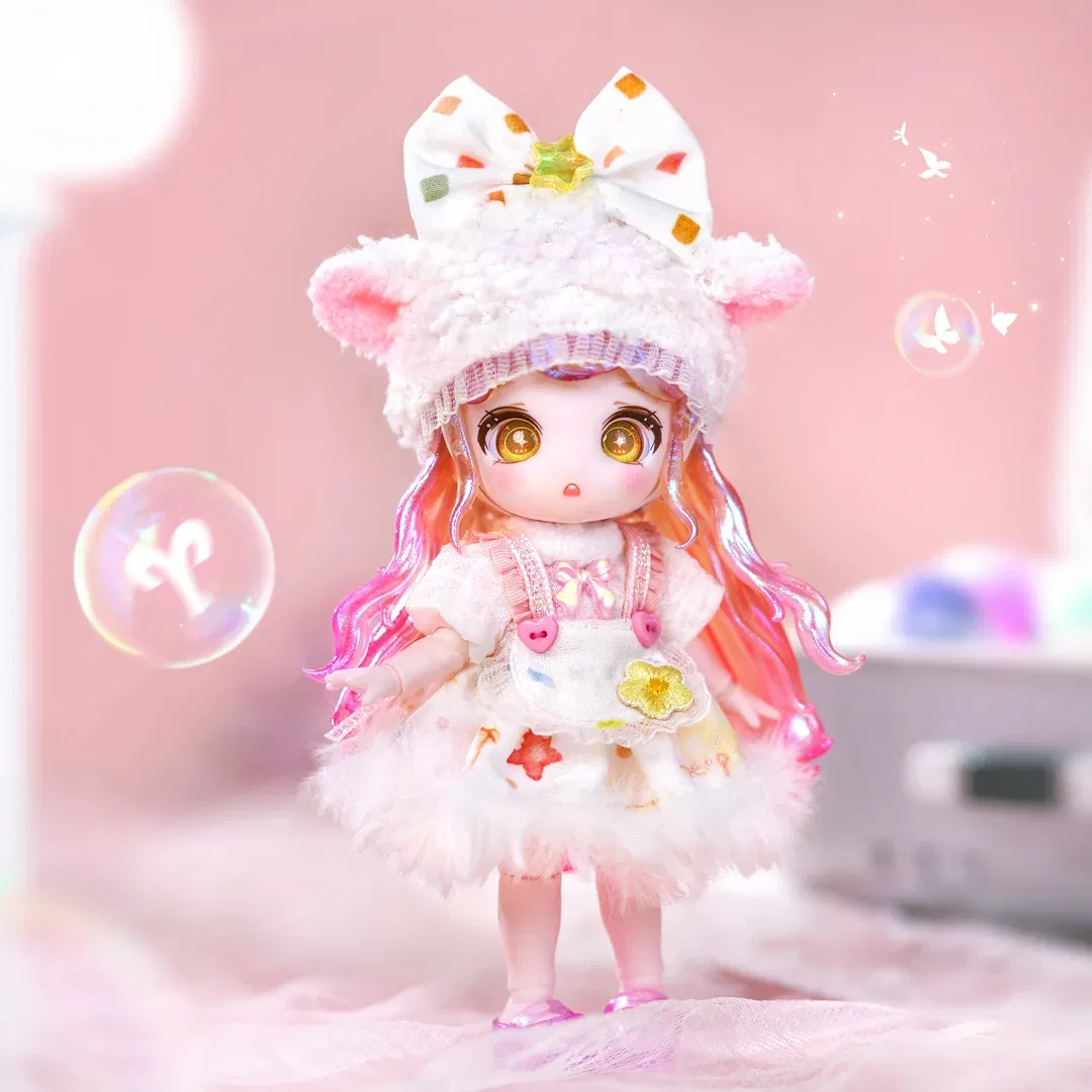 Color: Yellow - ICY DBS Dream Fairy Season 2 Constellation Maytree OB11 Doll BJD collectible Cute Animal 13cm SD Gift