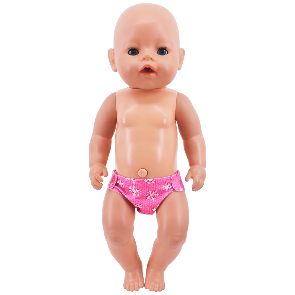 Color: PURPLE - Reborn Doll Panties,Cute Pattern Underwear Panties Accessories Fits 43Cm Newborn Baby Doll,18 Inch American Girl Doll,Girl Gifts