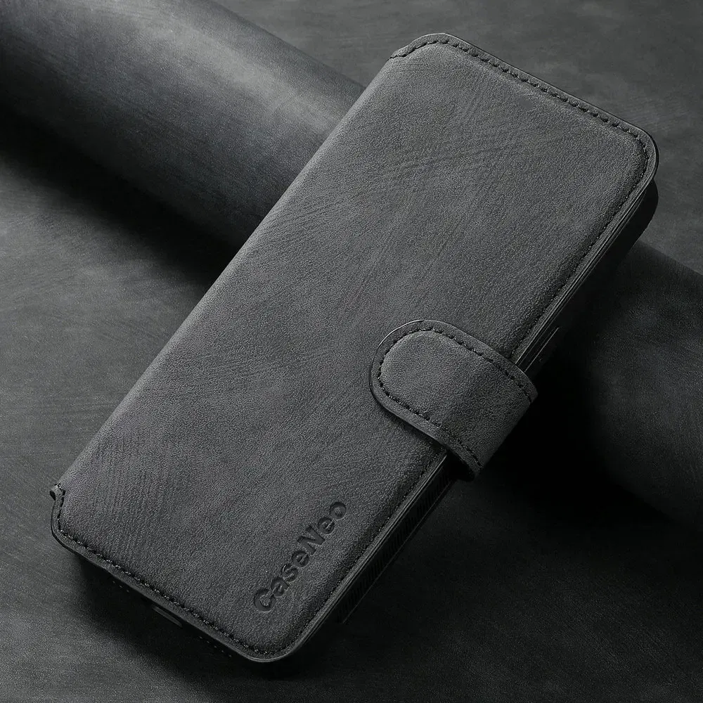 Color: black, Material: POLYESTER - For Poco F8 Ultra F7 X7 X6 M6 M7 Pro 5G Luxury Case RFID Leather 2IN1 Detachable Book Funda Xiaomi Poco F6 X5 X 6 F 8 Flip Cover