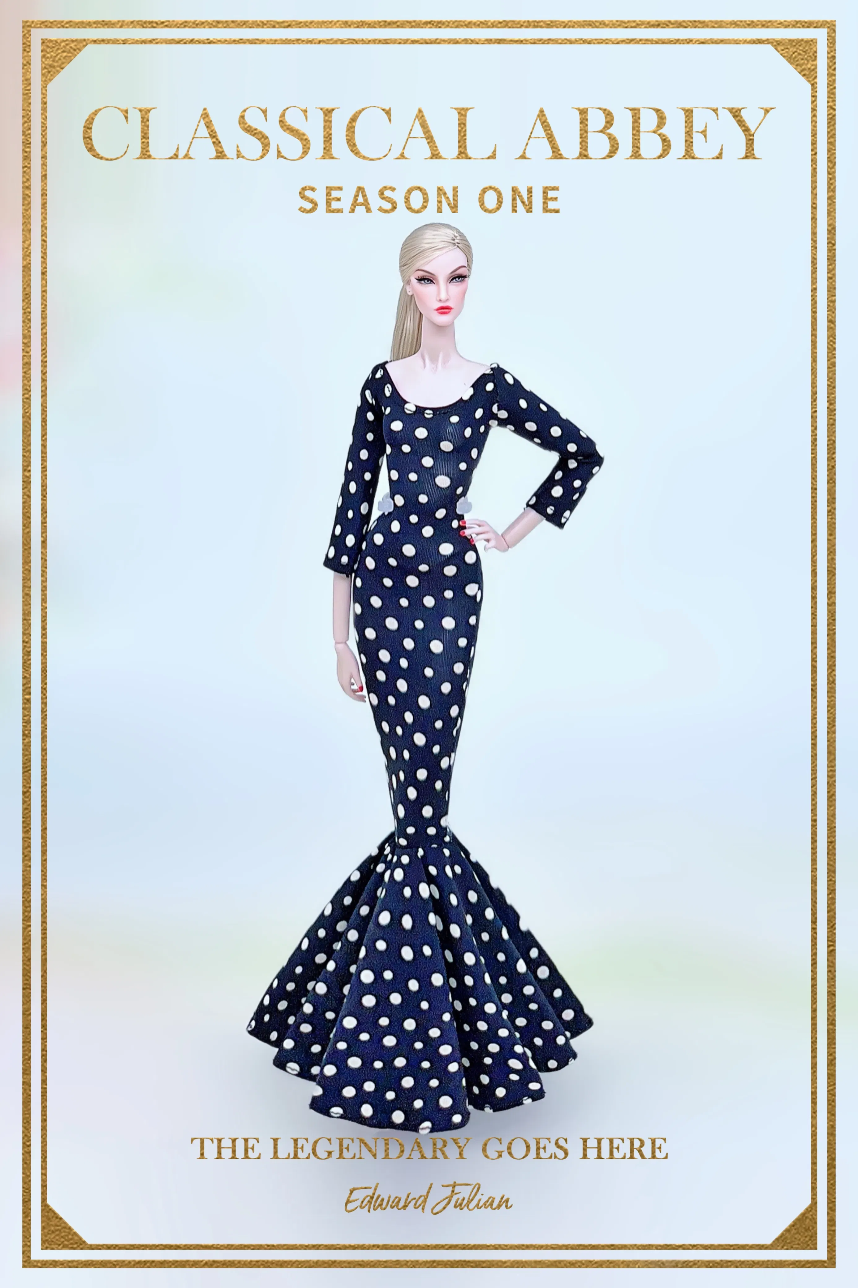 Color: Yellow - for denim clothing for barbie