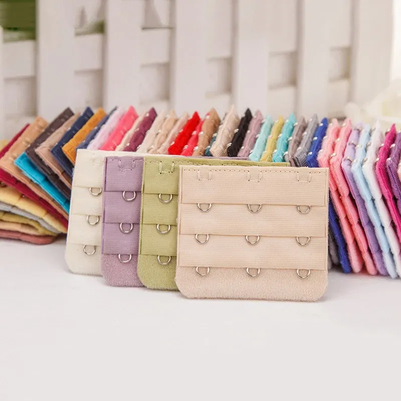 Color: Antique Copper - 3Pcs 5cm Back Bra Extender Clip Extension 3 Row 3 Button Bra Strapless Extensions Women's Underwear Expander Bra Lengthen Hook