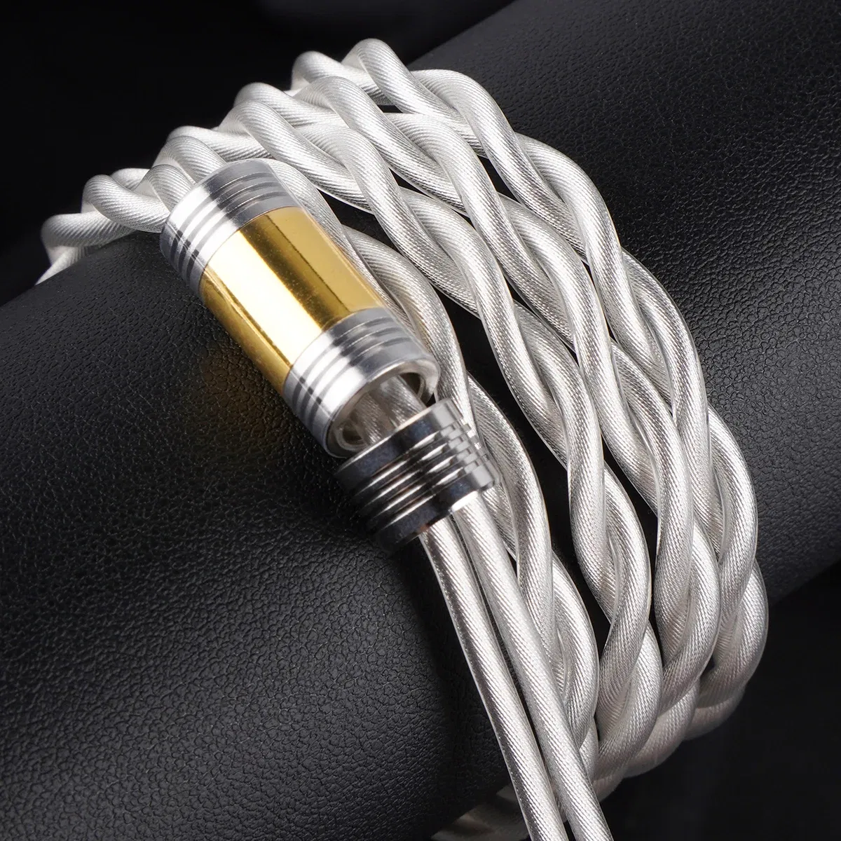 Color: Wheat - NiceHCK SnowCat HiFi Cable 6N OCC+6N Silver Plated OCC Earphone Wire 3.5/2.5/4.4 MMCX/2Pin/QDC for Kima Galileo Aria FH11 HOLA