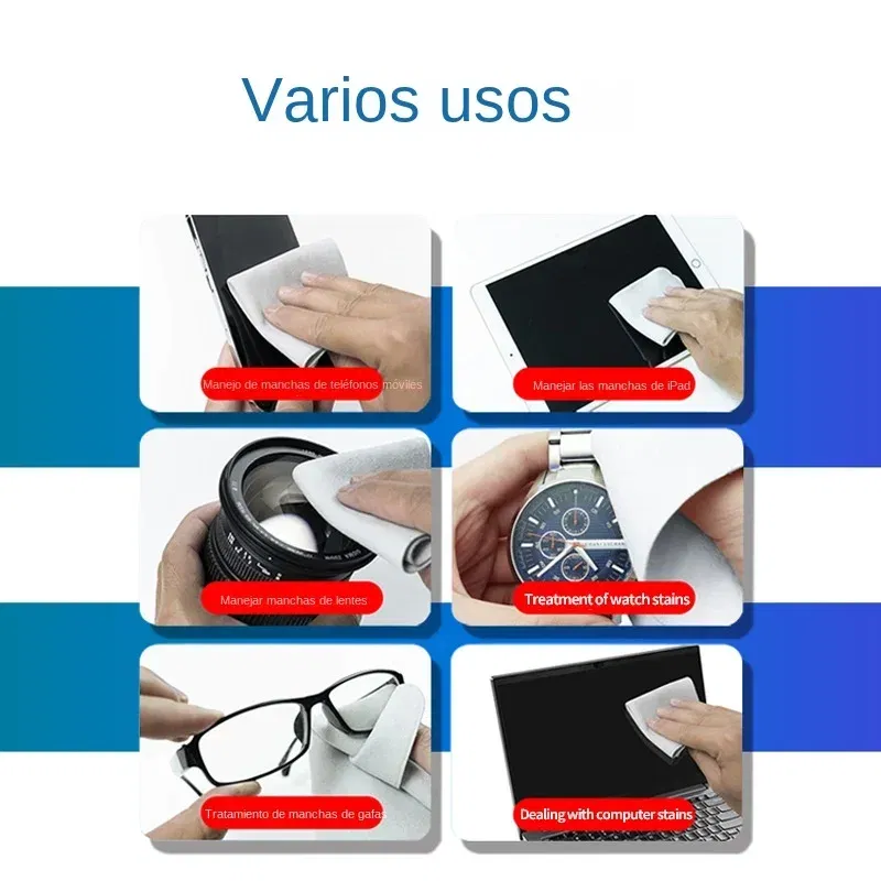 Color: green, Specification: 10pcs - Polishing Cloth for Apple iphone 1:1 Nano-Texture Screen Cleaning Cloth for iPad Mac iPod Pro Watch Lens Camera Display Cleaner