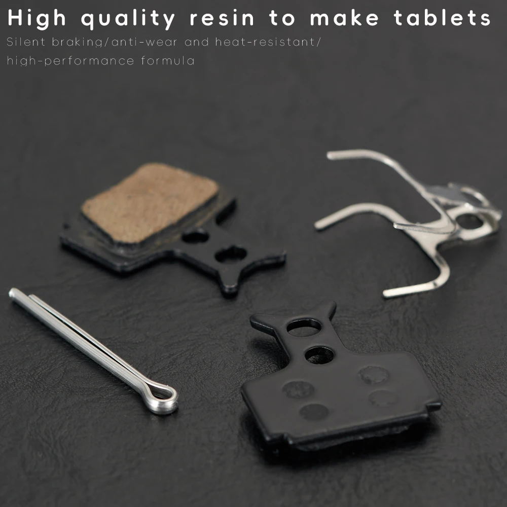 Color: Light Grey - VXM MTB Bike Cycling Hydraulic Disc Brake Pads Resin semi-metallic for SHIMANO AVID HAYES Magura Formula M8020 DB Bicycle Parts