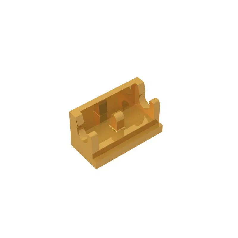 Color: green - Gobricks 10PCs Building Blocks MOC Assembles Parts Compatible With 3937  DIY enlighten Block Bricks Educational Gift Toys 2022