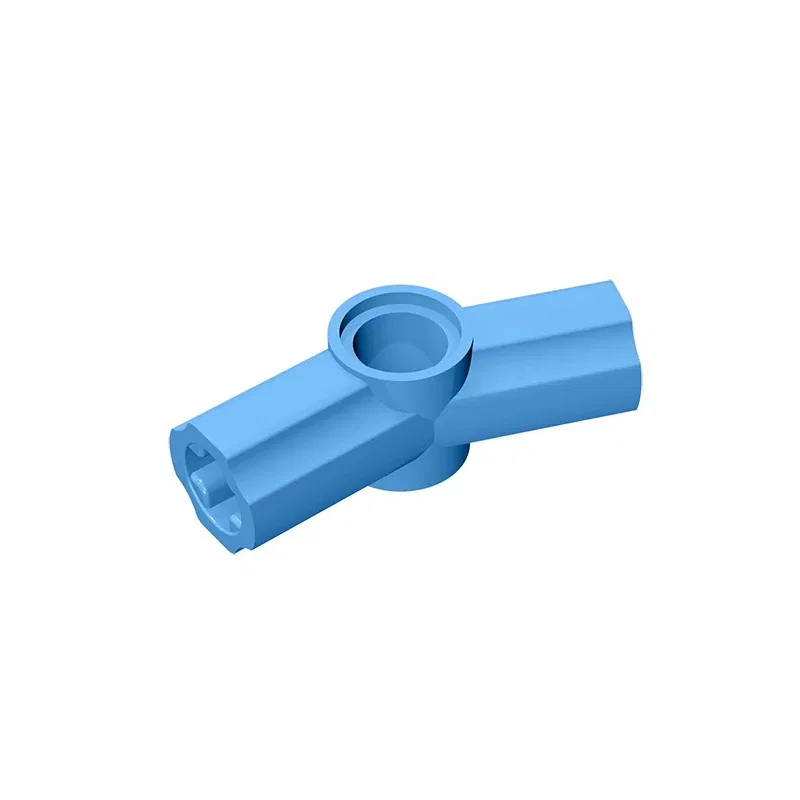Color: NAVY - Gobricks GDS-918 Technical, Axle and Pin Connector Angled #3 - 157.5 degrees compatible with lego 32016 Building Blocks