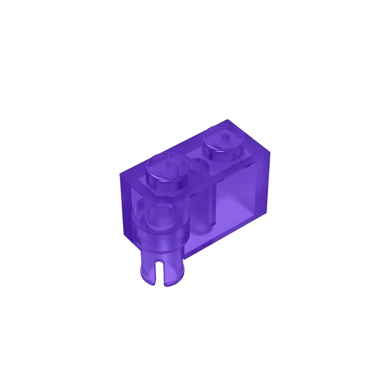 Color: black - Gobricks GDS-810 HINGE 1X2 UPPER PART compatible with lego 3830 children's DIY Educational Building Blocks Technical
