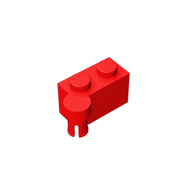 Color: black - Gobricks GDS-810 HINGE 1X2 UPPER PART compatible with lego 3830 children's DIY Educational Building Blocks Technical