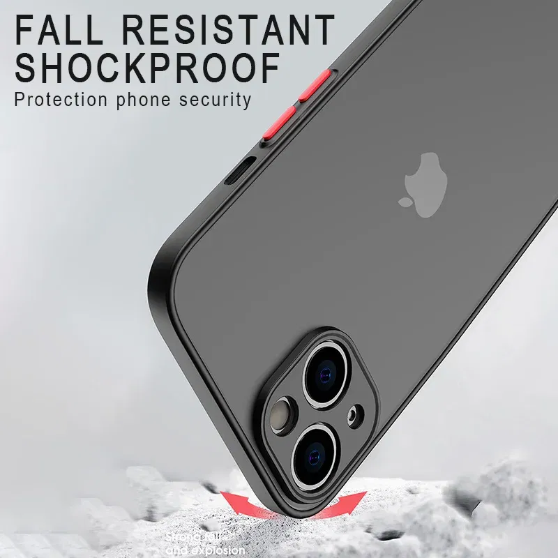 Material: nylon, Color: Black Green - Matte Phone Case for IPhone 13 12 11 14 Pro Max Mini Luxury Soft Silicone Shockproof Case for IPhone X XS Max XR 15 7 8 Plus SE