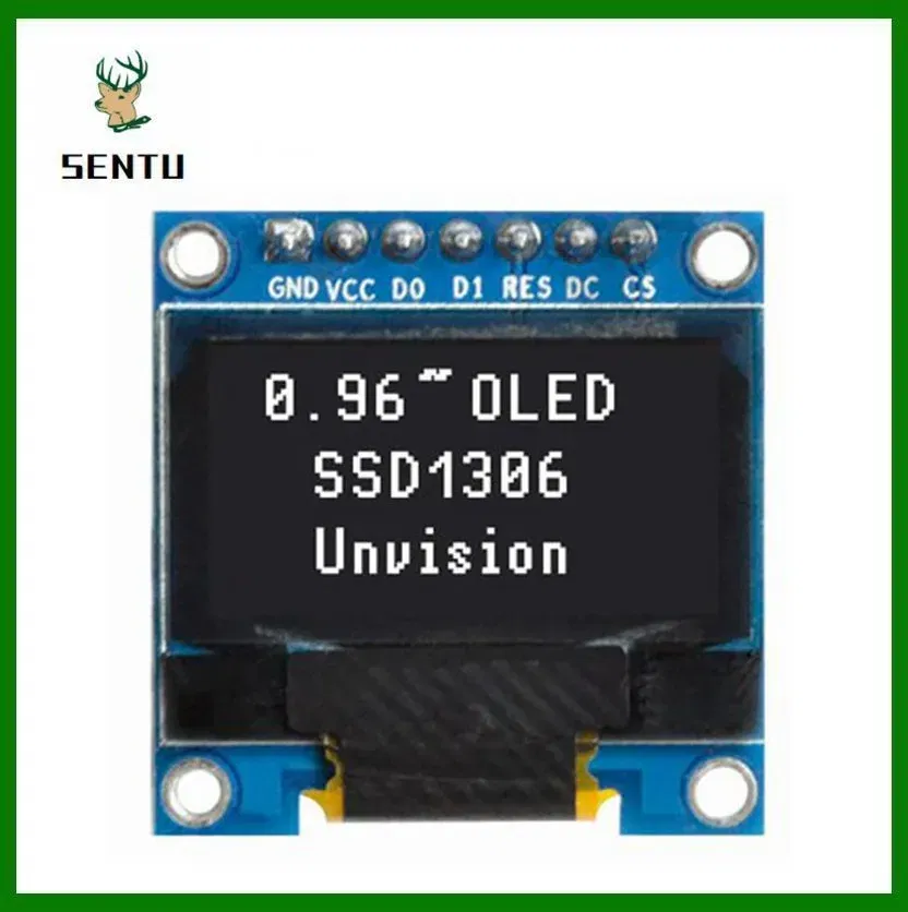 Color: Black - 0.96 inch OLED IIC Serial White Display Module 128X64 I2C SSD1306 12864 LCD Screen Board GND VCC SCL SDA 0.96" for Arduino Black